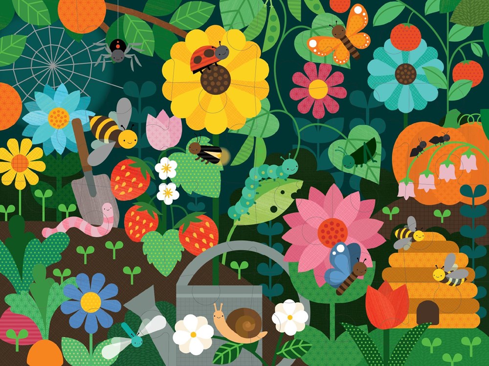 Floor Puzzle - Secret Garden
