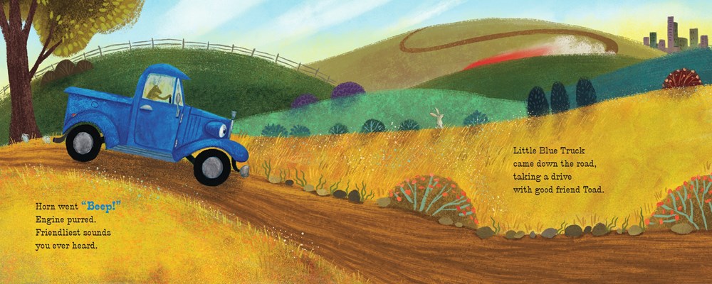Little Blue Truck and Racer Red