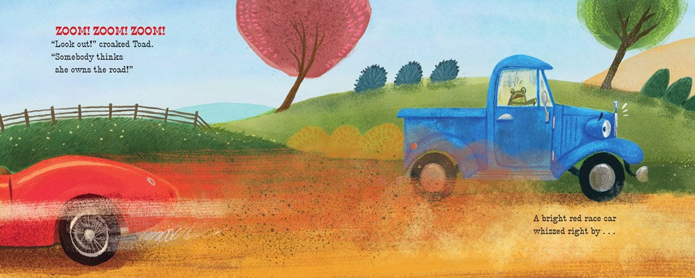 Little Blue Truck and Racer Red