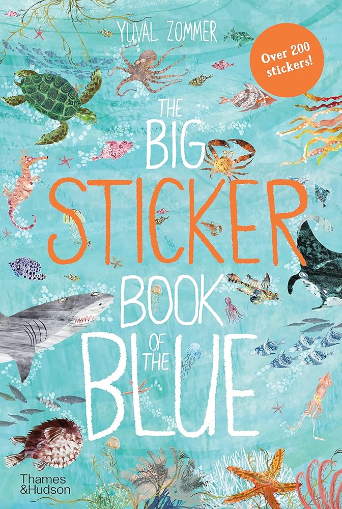 The Big Sticker Book of Blue