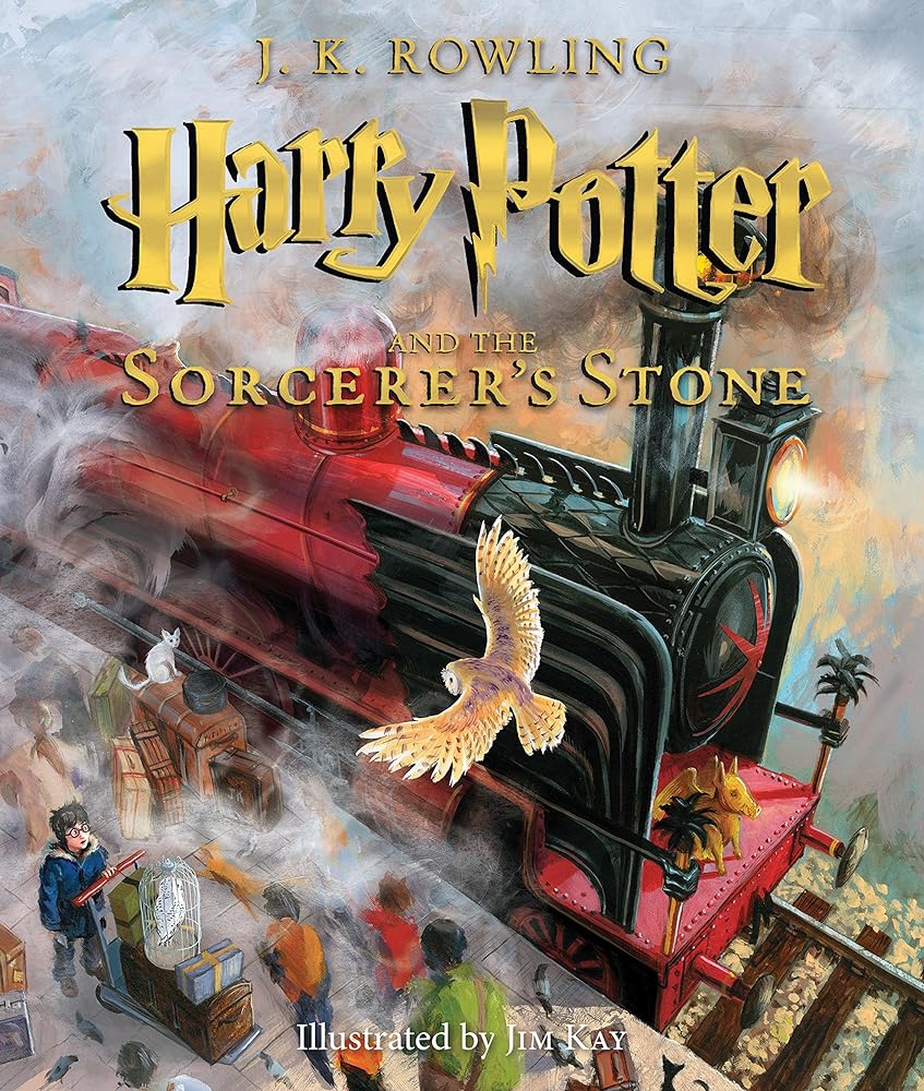 Harry Potter and the Sorcerer's Stone: The Illustrated Edition (Book #1)