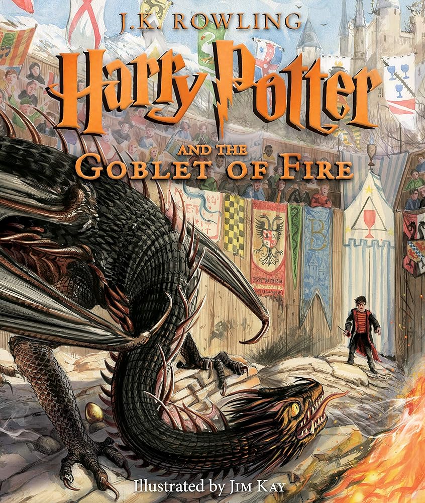 Harry Potter and the Goblet of Fire: The Illustrated Edition (Book #4)