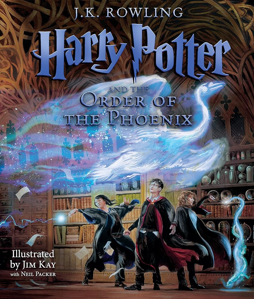 Harry Potter and the Order of the Phoenix: The Illustrated Edition (Book #5)