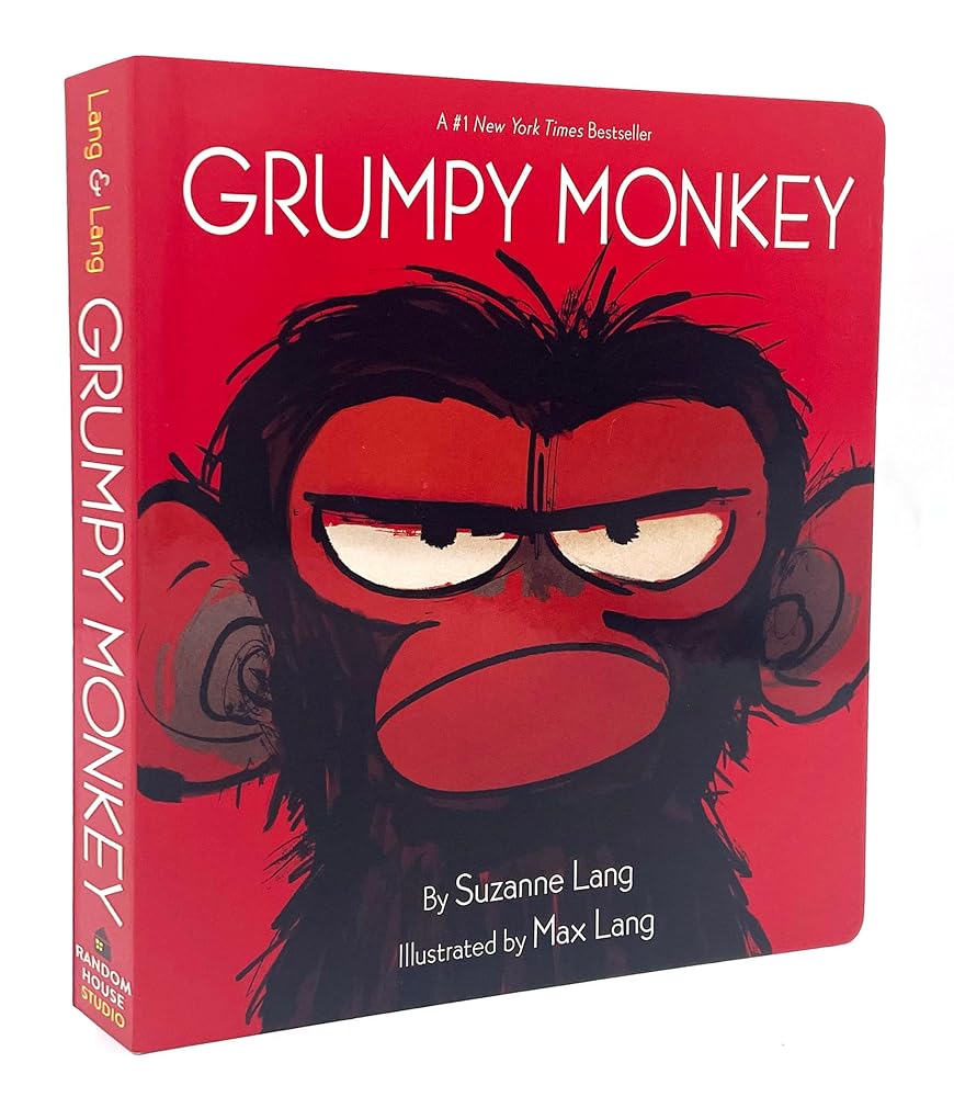 Grumpy Monkey (Board Book)
