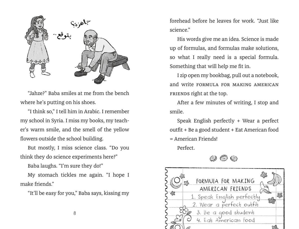 Amina Banana and the Formula for Friendship (Book #1)
