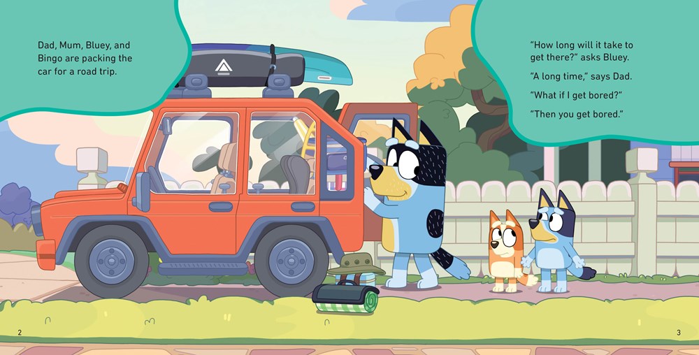 Bluey: Road Trip