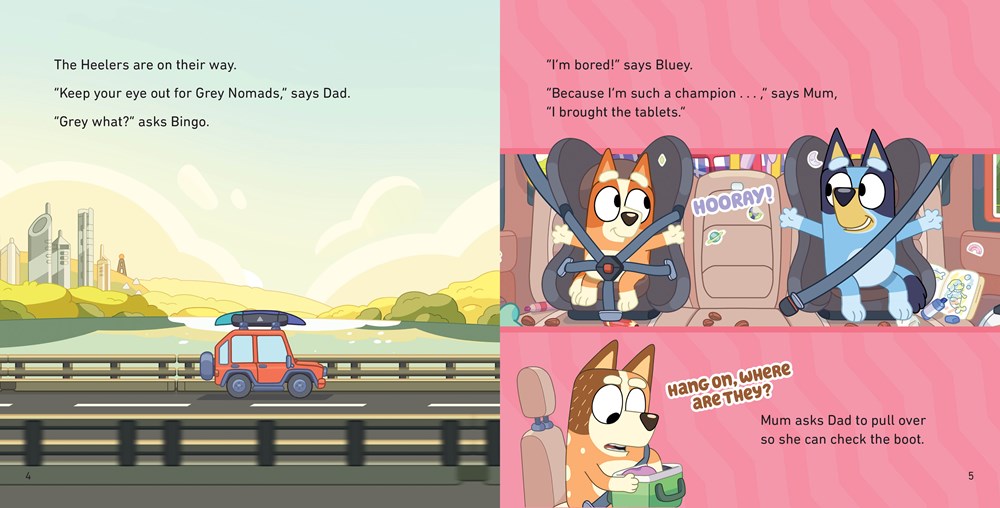 Bluey: Road Trip