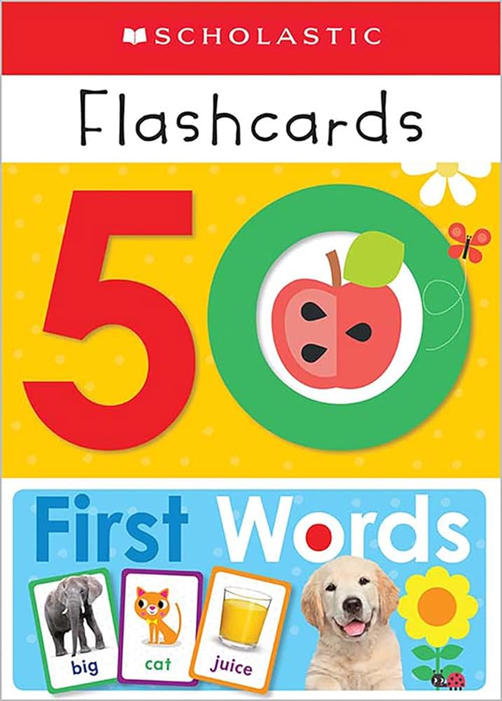 Scholastic Early Learners: Flashcards: 50 First Words