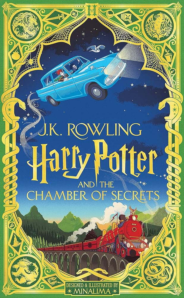 Harry Potter and the Chamber of Secrets: MinaLima Edition (Book #2)