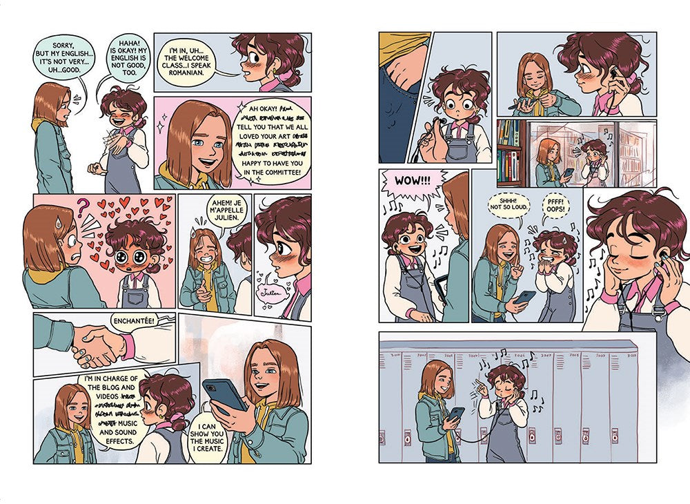 The New Girl: A Graphic Novel (Book #1)