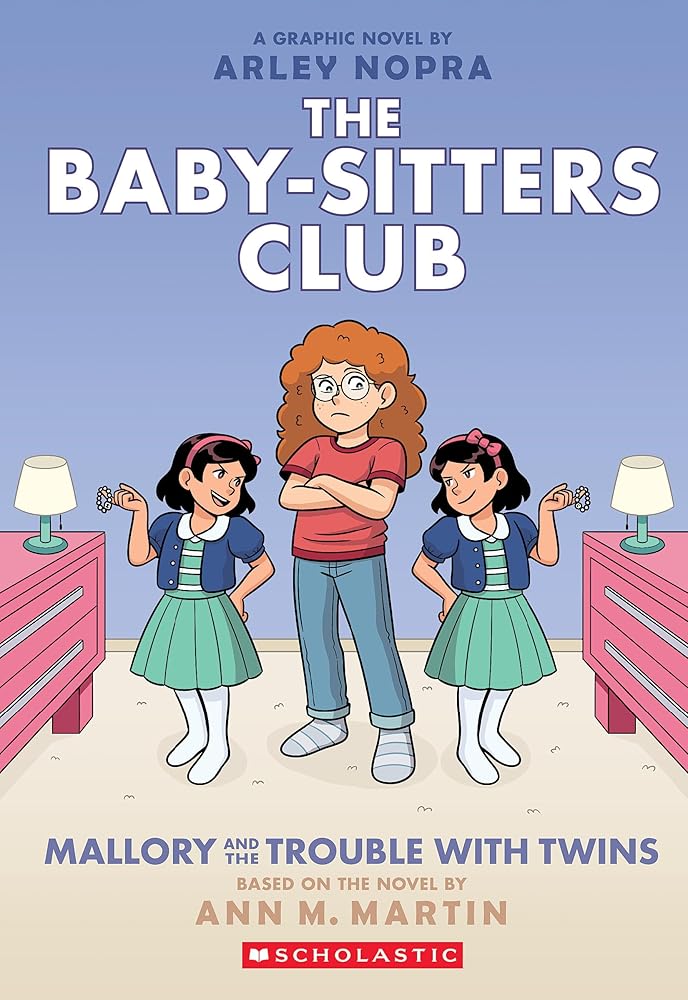 Mallory and the Trouble with Twins: A Graphic Novel (Book #17)