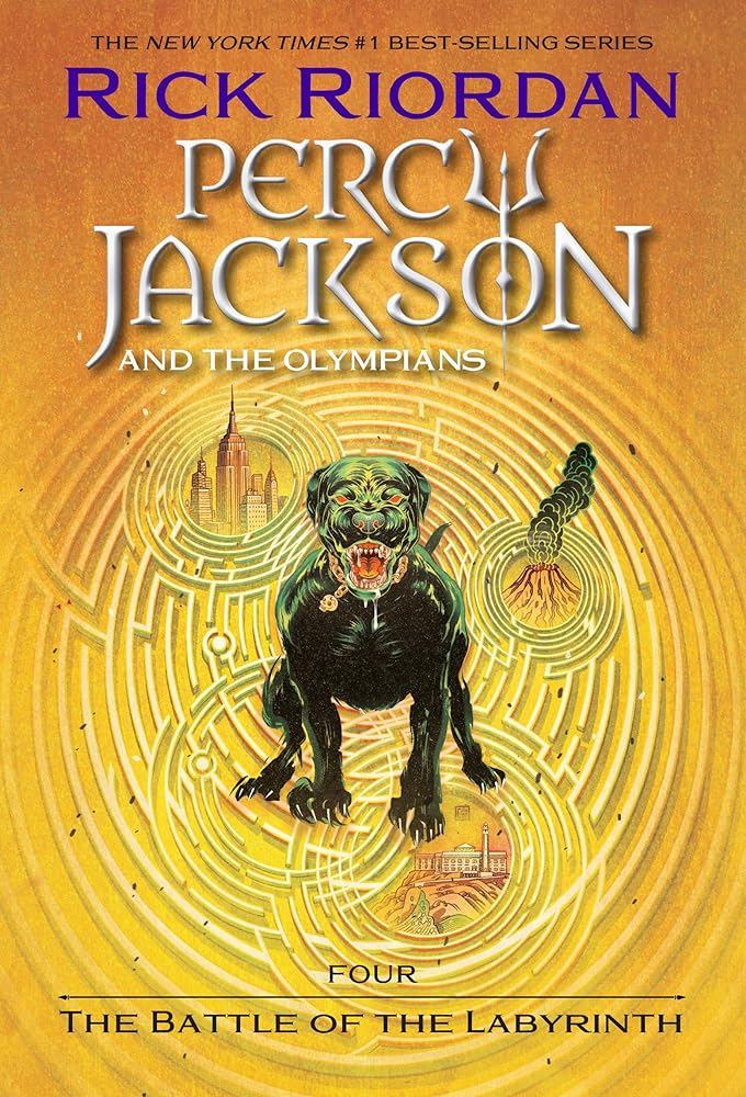 Percy Jackson and the Olympians: The Battle of the Labyrinth (Book #4)