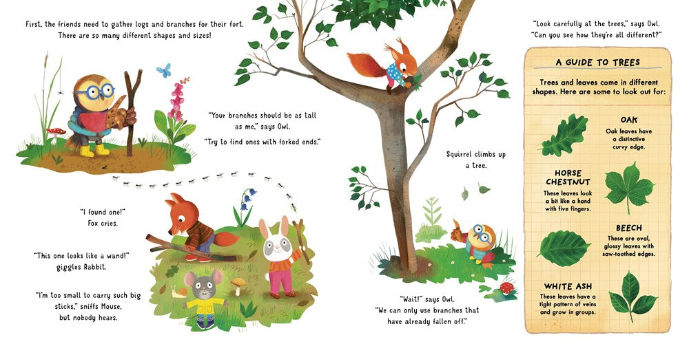 Forest School: The Big Fort (Book #1)