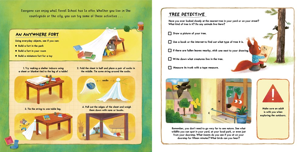 Forest School: The Big Fort (Book #1)
