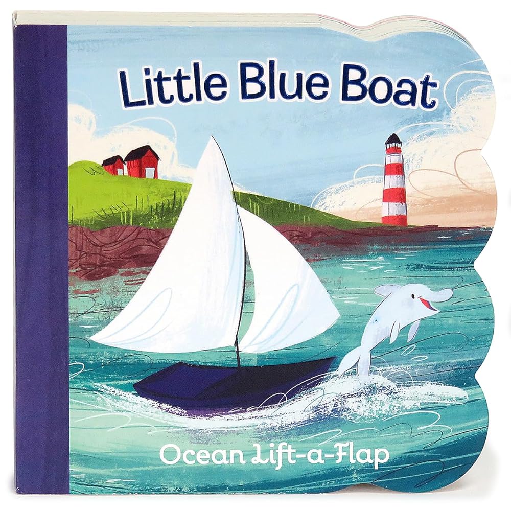 Little Blue Boat: Chunky Lift-a-Flap Board Book