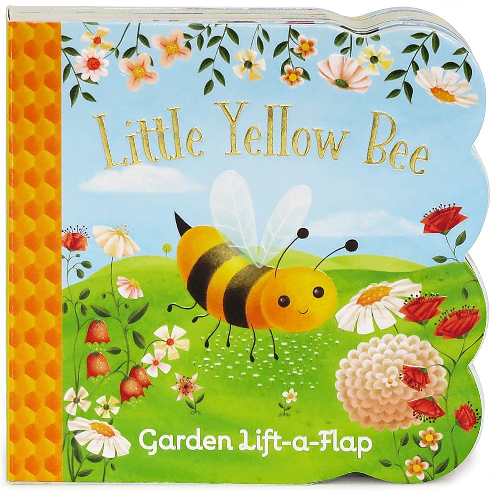 Little Yellow Bee: Chunky Lift-a-Flap Board Book