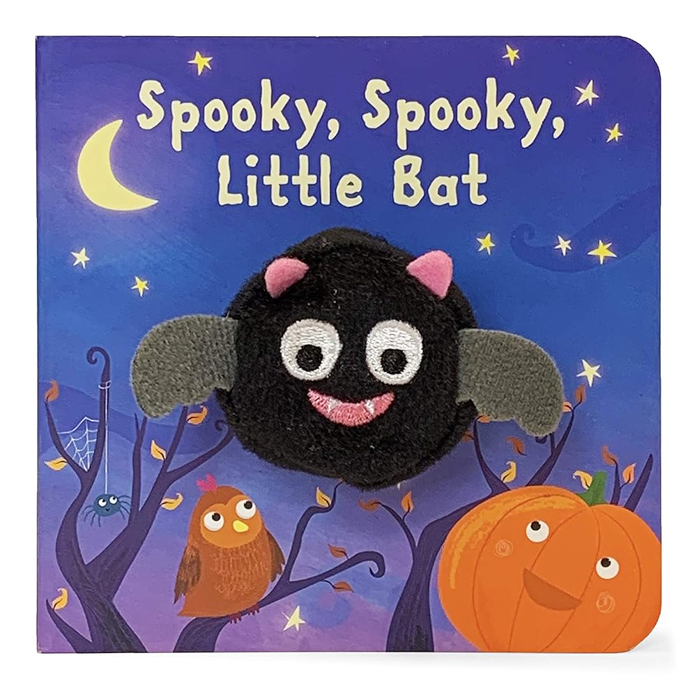 Spooky, Spooky, Little Bat: Finger Puppet Book
