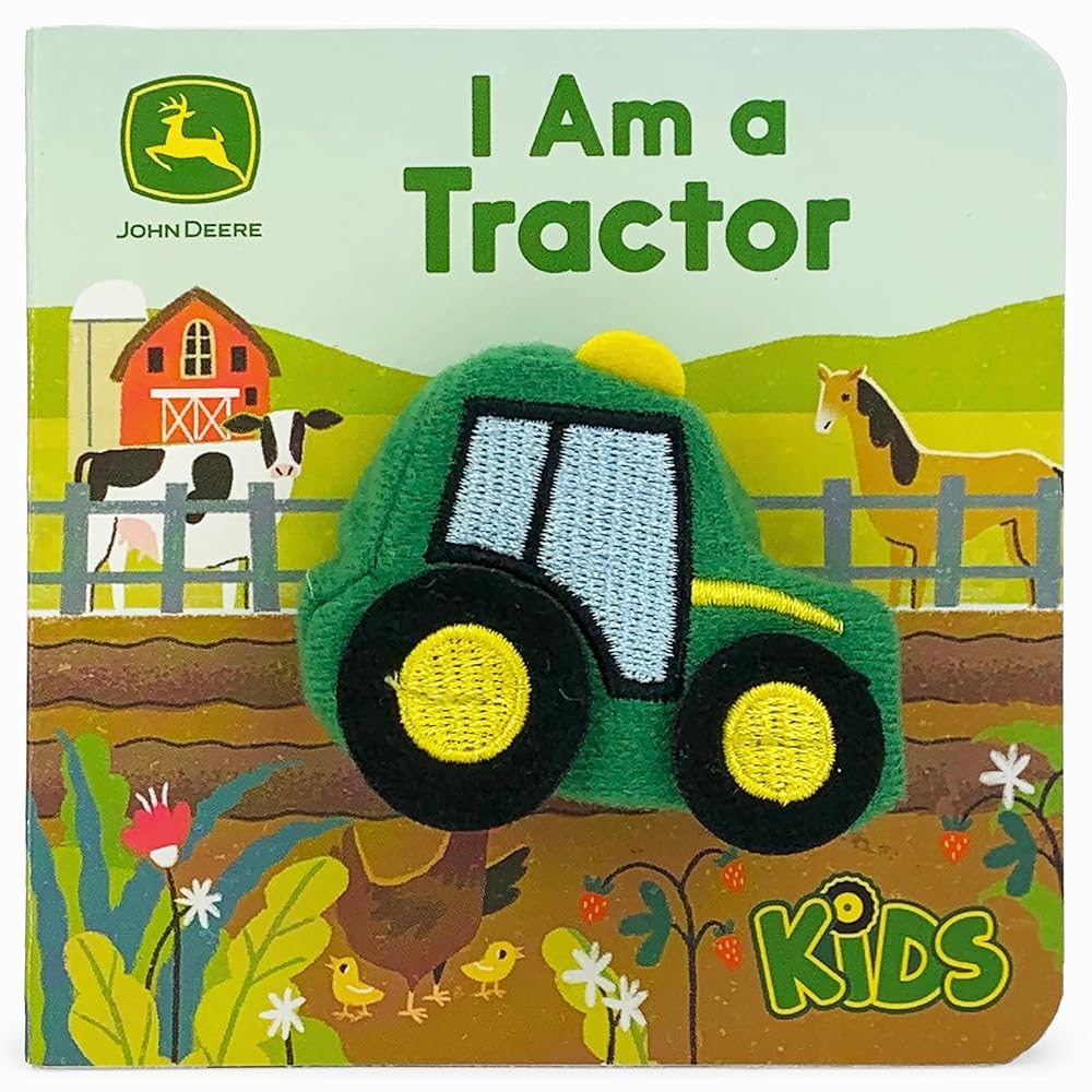 John Deere Kids I Am a Tractor: Finger Puppet Book