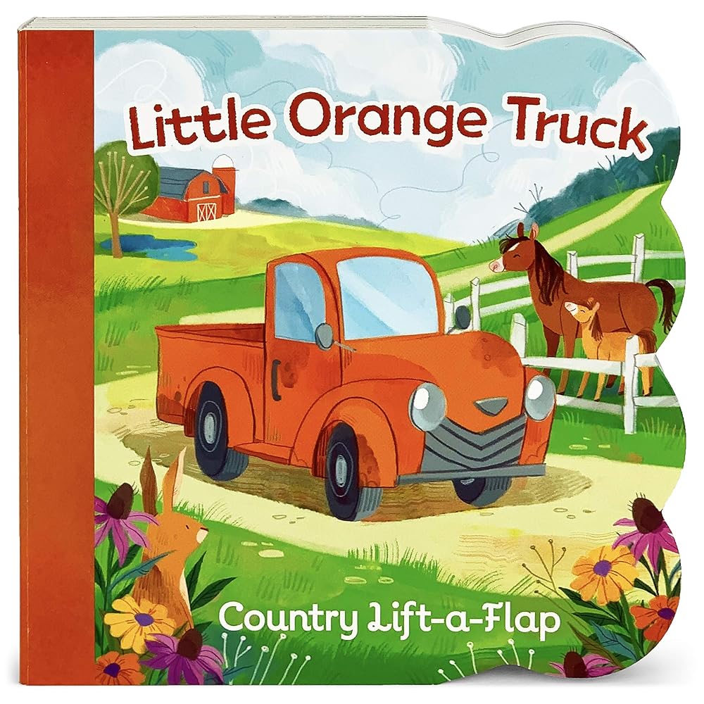 Little Orange Truck: Chunky Lift-a-Flap Board Book