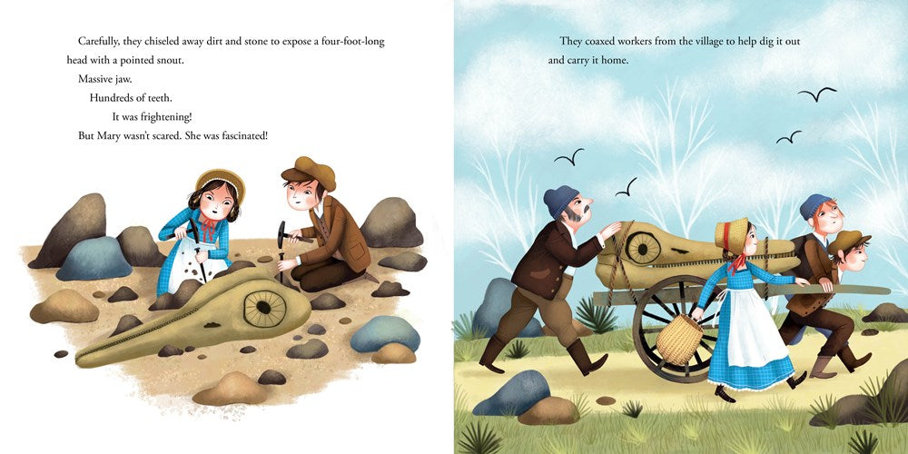 Dinosaur Lady: The Daring Discoveries of Mary Anning, the First Paleontologist