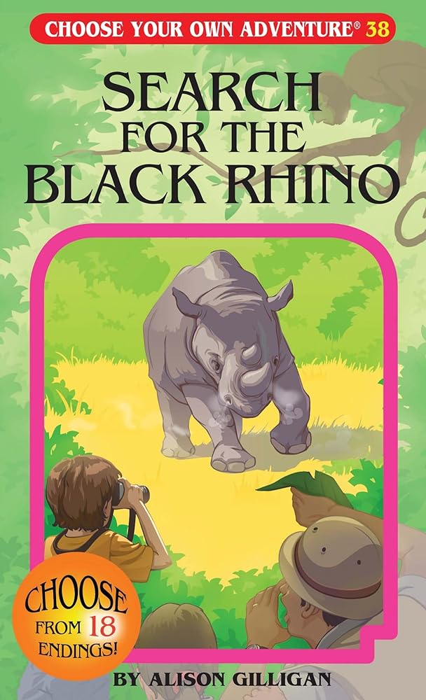 Search for the Black Rhino (Book #38)
