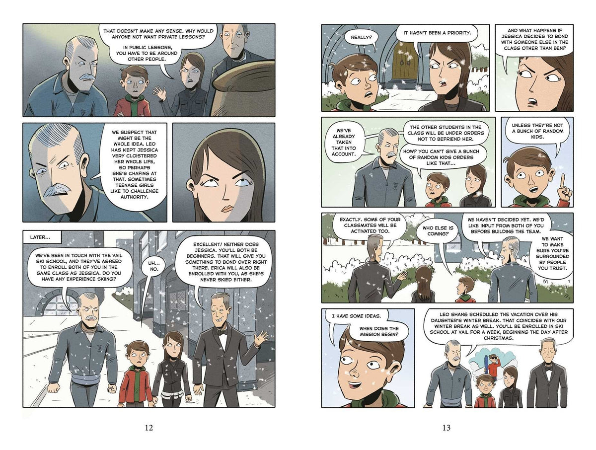 Spy Ski School the Graphic Novel (Book #4)